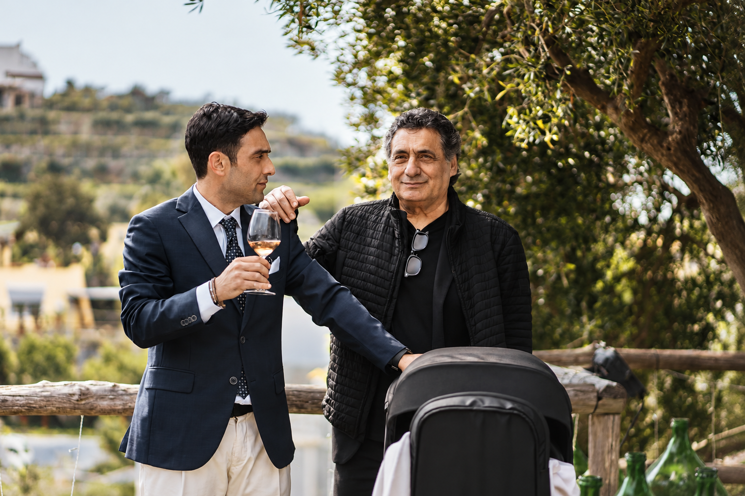 Francesco e Gianfranco, padre e figlio